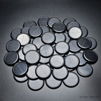 40mm Wide Lip Round Plastic Bases