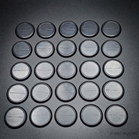 40mm Wide Lip Round Plastic Bases