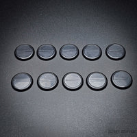30mm Wide Lip Round Plastic Bases