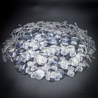 32mm Round Flying Clear Plastic Base