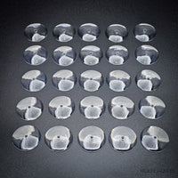 32mm Round Flying Clear Plastic Base