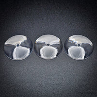 32mm Round Flying Clear Plastic Base