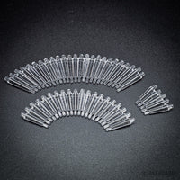 32mm Round Flying Clear Plastic Base