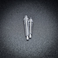 32mm Round Flying Clear Plastic Base