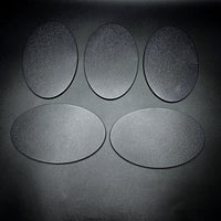 170x105mm Oval Plain Plastic Bases
