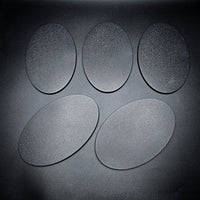 170x105mm Oval Plain Plastic Bases