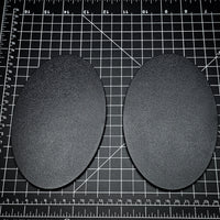 170x105mm Oval Plain Plastic Bases