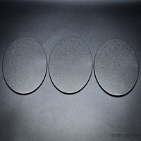 170x105mm Oval Plain Plastic Bases