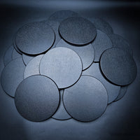 130mm Round Plain Plastic Bases