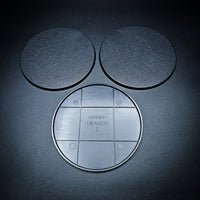 130mm Round Plain Plastic Bases