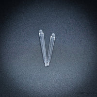 60mm Round Flying Bases – Clear Plastic Stands for Sci-Fi & Fantasy Wargaming Miniatures