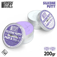Platinum silicone putty 200g by Green Stuff World for fast curing moulds