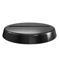 Extended reality render of 32mm round slotted bases in a virtual environment