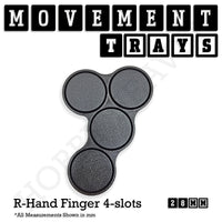 28mm Movement Trays for Tabletop Games | Wargaming | Full Range