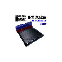Green Stuff World Roll Maker XL with stackable bars for adjustable sculpting thickness