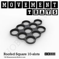 28mm Movement Trays for Tabletop Games | Wargaming | Full Range