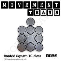 28mm Movement Trays for Tabletop Games | Wargaming | Full Range