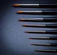 Rosemary & Co Series 363 Kolinsky Sable Miniature Brushes Full Range - Hobby Heaven