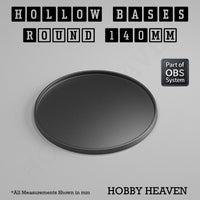 Hollow Bases Range - Wargaming 3d Printed Bases (OBS System)