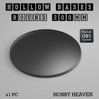 Hollow Bases Range - Wargaming 3d Printed Bases (OBS System)