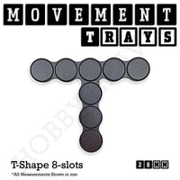 28mm Movement Trays for Tabletop Games | Wargaming | Full Range