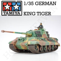 Tamiya 1/35 German King Tiger Porsche Turret Model Kit 35169 - Hobby Heaven