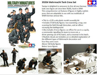 Tamiya 1/35 German Tank Crew Set 35354 - Hobby Heaven