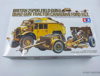Tamiya 1/35 Scale British 25Pdr Gun & Ford FGT Model Kit 35044 - Hobby Heaven