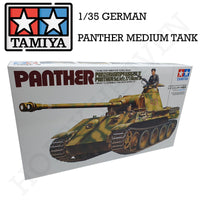 Tamiya 1/35 Scale German Panther Medium Tank Model Kit 35065 - Hobby Heaven