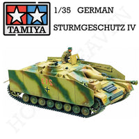 Tamiya 1/35 Scale German Sturmgeschutz IV Tank Model Kit 35087 - Hobby Heaven