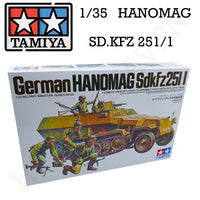 Tamiya 1/35 Scale Hanomag Sd.Kfz.251/1 Model Kit 35020 - Hobby Heaven