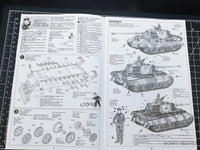 Tamiya 1/35 Scale King Tiger Henschell Turret Tank Model Kit 35164 - Hobby Heaven