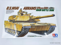 Tamiya 1/35 Scale US M1A1 Abrams Tank Model Kit 35156 - Hobby Heaven
