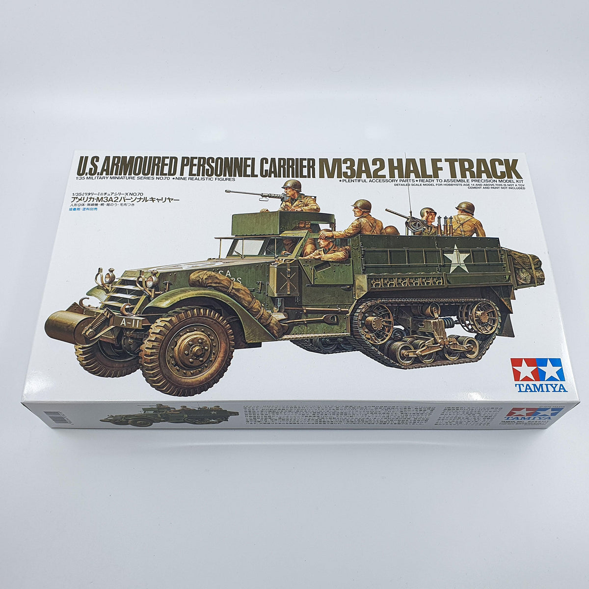 Tamiya 1/35 US Armored Transport Carrier M3A2 Half Track 35070