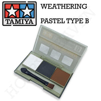 Tamiya Weathering Pastel Snow Soot Rust Type B 87080 - Hobby Heaven
