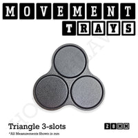 28mm Movement Trays for Tabletop Games | Wargaming | Full Range