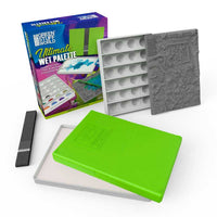Green Stuff World Ultimate Wet Palette complete set with antibacterial foams and accessories
