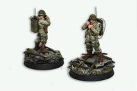 US Airborne Division D-Day Wargame Starter Set 14 Colours And 1 Figure AK11778 - Hobby Heaven