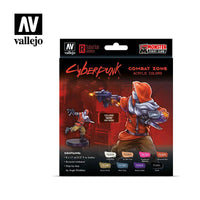 Vallejo Paint Set Combat Zone by Cyberpunk Red Exclusive “Nemo” mini 8 Paints + Miniature VAL72307 - Hobby Heaven