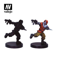 Vallejo Paint Set Combat Zone by Cyberpunk Red Exclusive “Nemo” mini 8 Paints + Miniature VAL72307 - Hobby Heaven