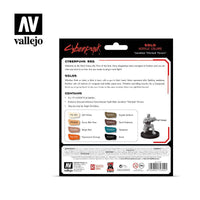 Vallejo Paint Set Solo by Cyberpunk Red Exclusive “Jonathan ‘Warlock’ Powers” 8 Paints + Miniature VAL72309 - Hobby Heaven