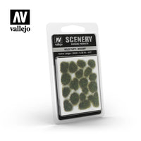 Vallejo Diorama Scenery Wild Tuft Swamp 12mm SC422 pack, showcasing realistic miniature swamp grass tufts