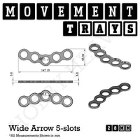 28mm Movement Trays for Tabletop Games | Wargaming | Full Range