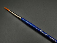 Raphael Series 8204 Watercolor Kaerell Blue Round Synthetic Brush - Hobby Heaven
