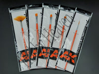 Ak Interactive Synthetic Brushes Full Range - Hobby Heaven
