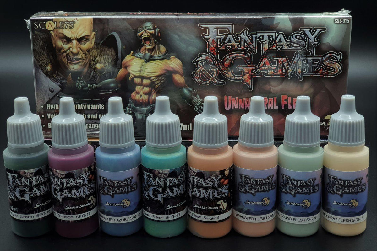MaGie Miniature Painting: Review: Flesh Paint Set by Scale 75
