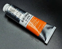 Winsor & Newton Griffin Alkyd Oil Cadmium Orange Hue Colour 37ml Tube - Hobby Heaven