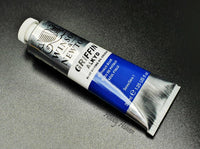Winsor & Newton Griffin Alkyd Oil Phthalo Blue Colour 37ml Tube - Hobby Heaven