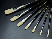 Rosemary & Co Pure Ultimate Bristle Long Flat Brushes Series - Hobby Heaven