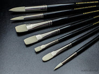 Rosemary & Co Set 125 Ivory Oils and Acrylics 7pcs Brushes Set - Hobby Heaven